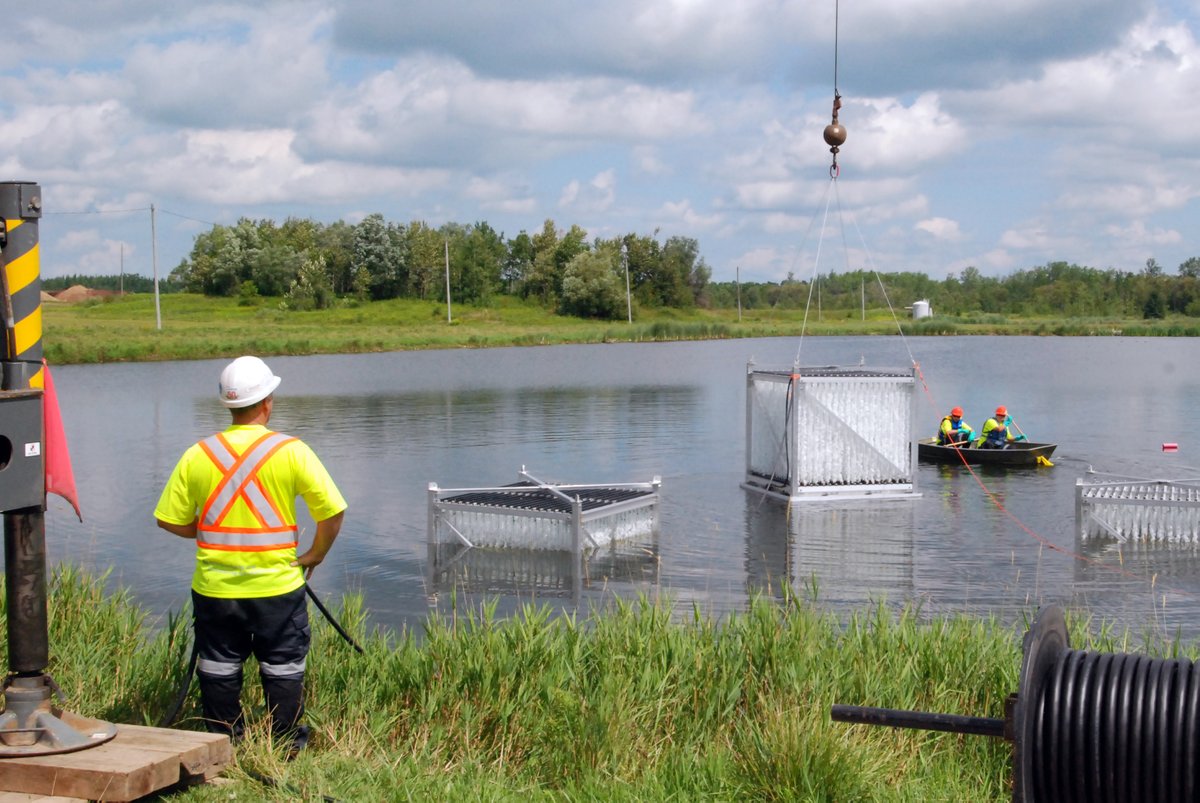 bishopwatertech's tweet photo. Construction is underway of a full-scale Bishop BioCord™ Reactor system to upgrade the capacity and performance of the Limoges Wastewater Treatment Facility in The Nation Municipality! Read the full press release at
https://t.co/2ozV6lKla1
#BioCord #WastewaterTreatment https://t.co/bjxpzgTliF