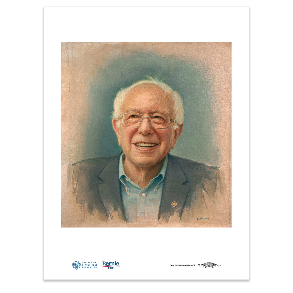 Artists For Bernie Sanders (@artistsforbern) on Twitter photo Scott Lenhardt (<a href="/slenhardt/">Scott Lenhardt</a>) currently lives and works in Brooklyn, New York where he painted this stunning portrait of <a href="/BernieSanders/">Bernie Sanders</a> (that is also available as a poster/link in bio).
#ArtistsForBernie
#BernieSanders #Bernie2020
#ArtForAll #NotMeUs Scott Lenhardt (<a href="/slenhardt/">Scott Lenhardt</a>) currently lives and works in Brooklyn, New York where he painted this stunning portrait of <a href="/BernieSanders/">Bernie Sanders</a> (that is also available as a poster/link in bio).
#ArtistsForBernie
#BernieSanders #Bernie2020
#ArtForAll #NotMeUs