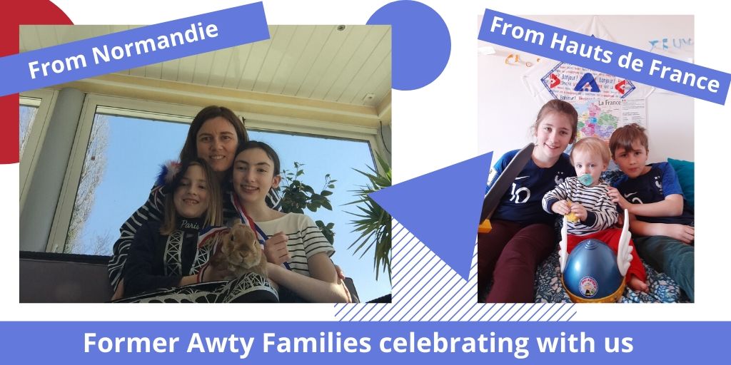 awtyintlschool's tweet photo. Even some of our former Awty families are joining in the fun and celebrating Francophonie Day with us. Many thanks to Julie Audren-Etur, Sophie Zimmermann, and Myriam Bouvet for coordinating with these families. #alwaysawty #AwtyFrancophonieDay2020 #celebratingfrenchculture https://t.co/lLGmzZhjt4