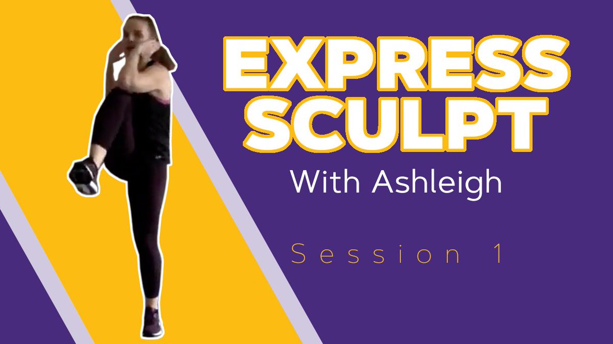 jmuUREC's tweet photo. Today's Group Exercise fix: Express Sculpt with Ashleigh - a 45 minute full body strength workout for arms, legs, core, & glutes! πβ‘οΈ https://t.co/8JLflcx3aY
#DukesInMotion @JMU #JMU https://t.co/JyzdsMIWDq