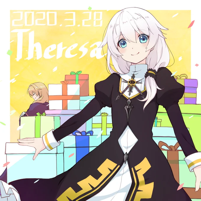 テレサ学園長お誕生日おめでとうございます!
#テレサ誕生祭2020 
#崩壊3rd 