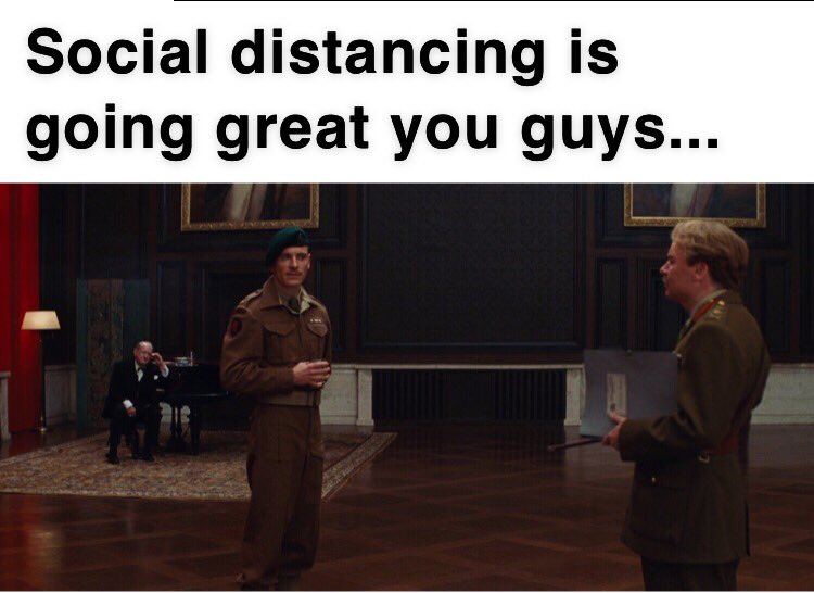 AndrewCForrest's tweet photo. That weirdly uncomfortable scene from Inglorious Basterds hits reeeeeal different now. https://t.co/5ZK0PDc048
