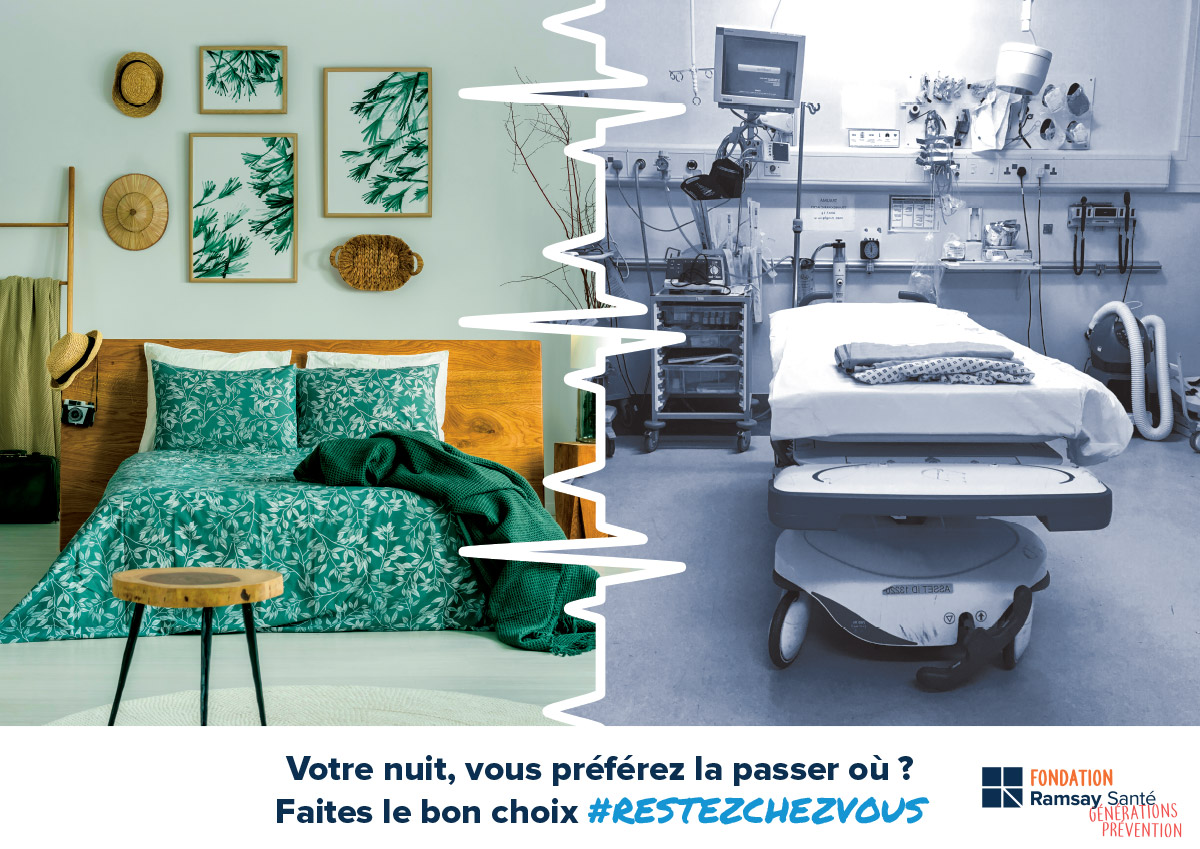 CDesaegher's tweet photo. Votre nuit, vous préférez la passer où ?
Faites le bon choix, #restezchezvous. https://t.co/OnLZuCCMHu