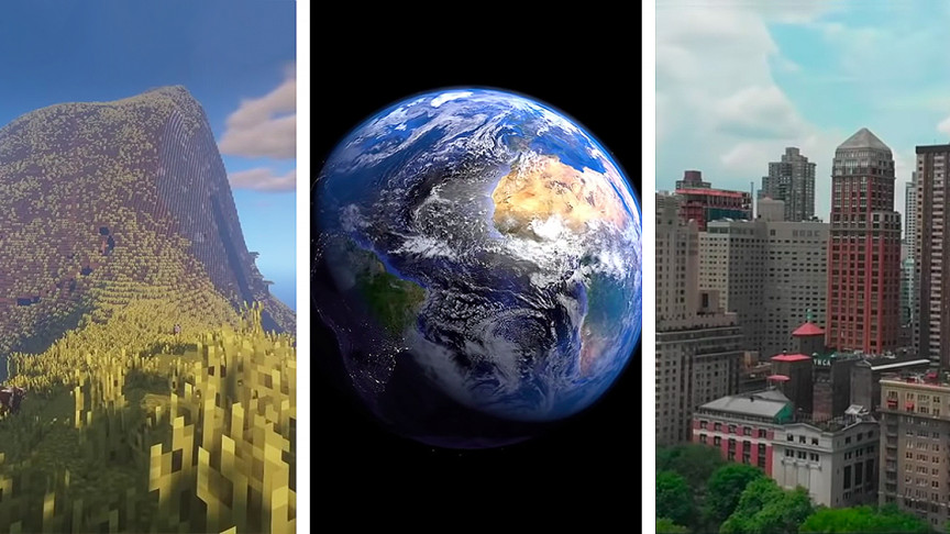 TalentSwarmWork's tweet photo. Minecraft Player Builds 1:1 Scale Model of the Earth, It Is as Real as It Gets https://t.co/VenTmf6bW9 https://t.co/meqQ0bA0lq
