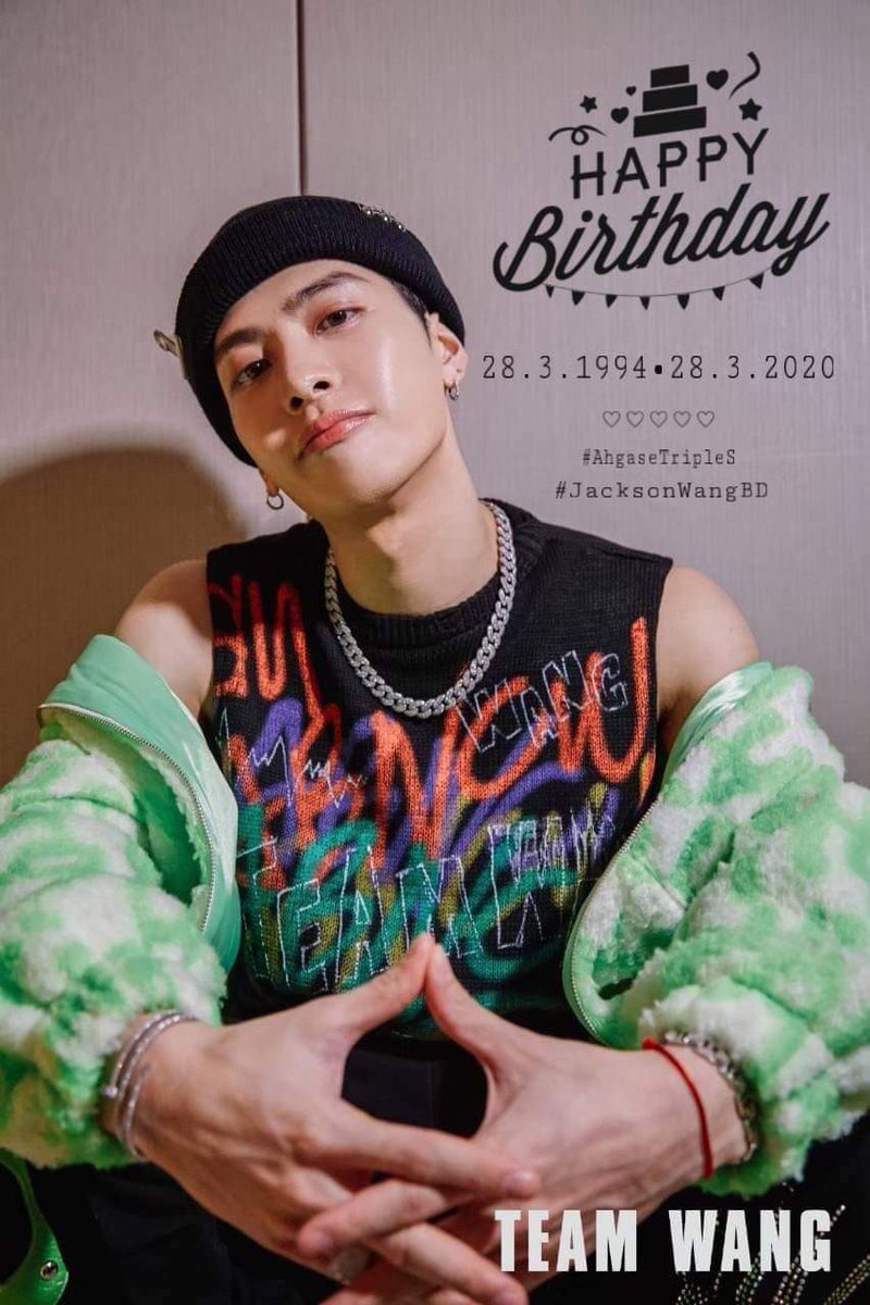 jeeranun93's tweet photo. #BlessedToHaveJackson
#KingJacksonDay
#JacksonwangBD
@ahgase_tripleS https://t.co/plpwhEQKqI