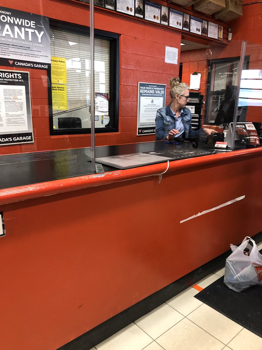 pragernuform's tweet photo. Our safety screens have begun popping up in @CanadianTire stores across Ontario. Keeping your staff and customers safe during this time is essential to all our safety #safety #COVID19 #Retail #sneezeguard https://t.co/Py1vKAdaAi