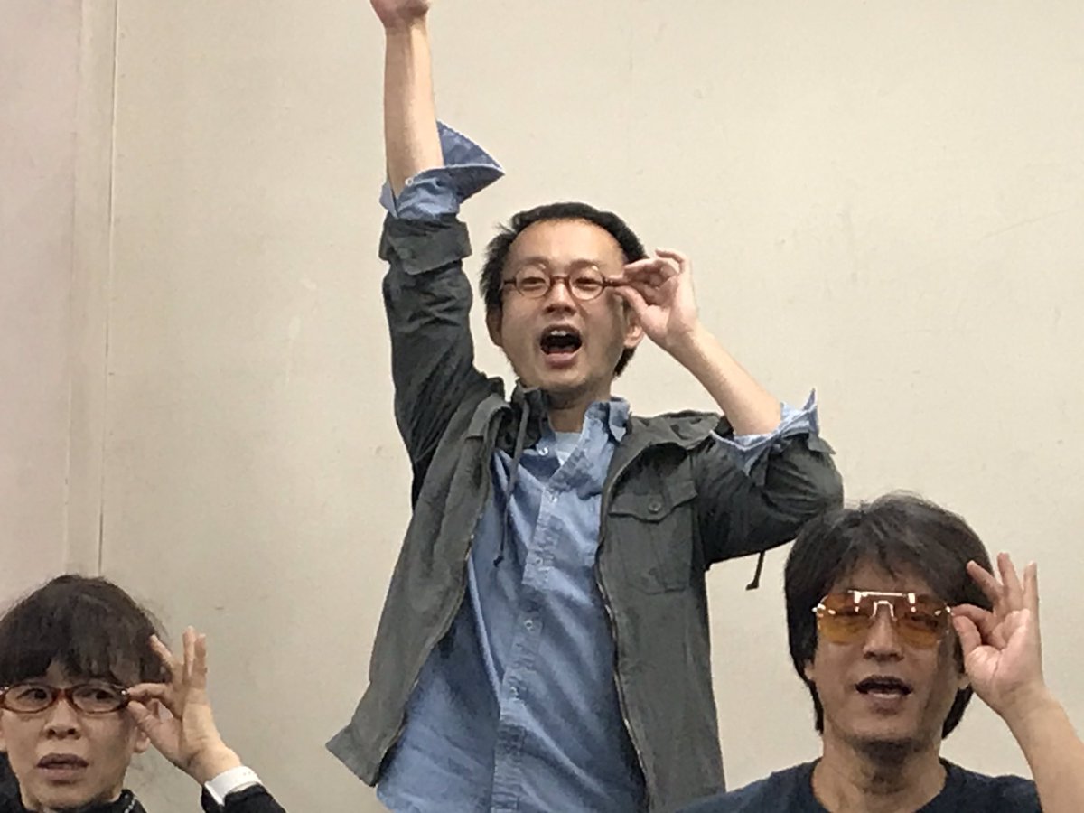 #スター誕生
私Twitter恒例のおまけ写真😬

あまりにも面白すぎる、ぎっちゃん（西村ヒロチョさん）と、とくらはなみ（織野友貴さん）のダンス😆

と、

あまりにも私的に可愛すぎるワンショットの井川ヤスシ（清水廉さん）