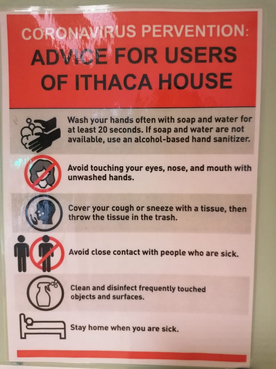 IthacaHouse's tweet photo. In response to government advice, during the time of this #coronavirus #COVID19 pandemic we are closing our doors @IthacaHouse between 23.03.20 - 09.04.20. We hope to provide #RoomHire facilities soon, but will for now update you on our facilities, services and room hire clients. https://t.co/eYCOAbfHxa