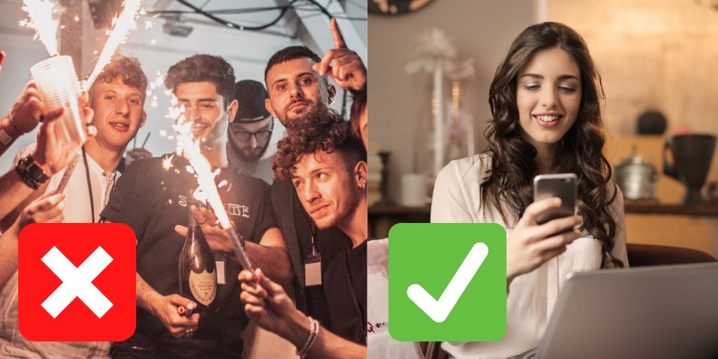 SKGov's tweet photo. Social distancing ideas:
✅ Video chat with friends
✅ Play online video games
✅ Watch a movie with friends over Skype
✅ Phone relatives

Do not:
❌ Host a party
❌ Have friends over for dinner
❌ Invite friends over for coffee
❌ Visit your relatives

#COVID19SK https://t.co/Np3GV1zCFg