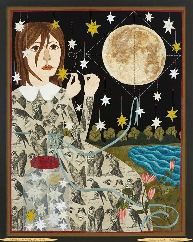 “Hanging The Moon And Stars” • 34” x 27” • $8,500 ift.tt/2JmbMSm