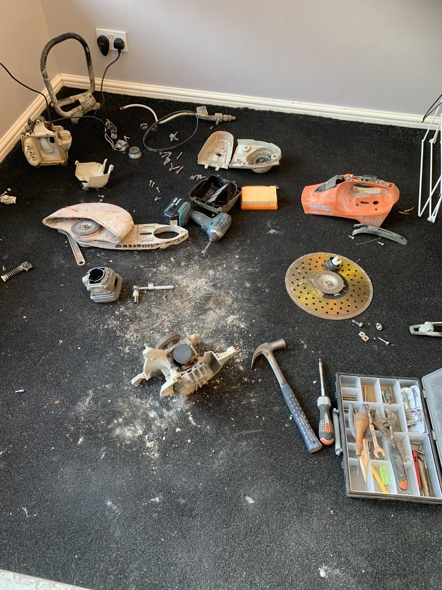 DEMOLITION180's tweet photo. Mrs ain’t happy think I’ve made a mess again lol 😂 https://t.co/tyE85DBDdq