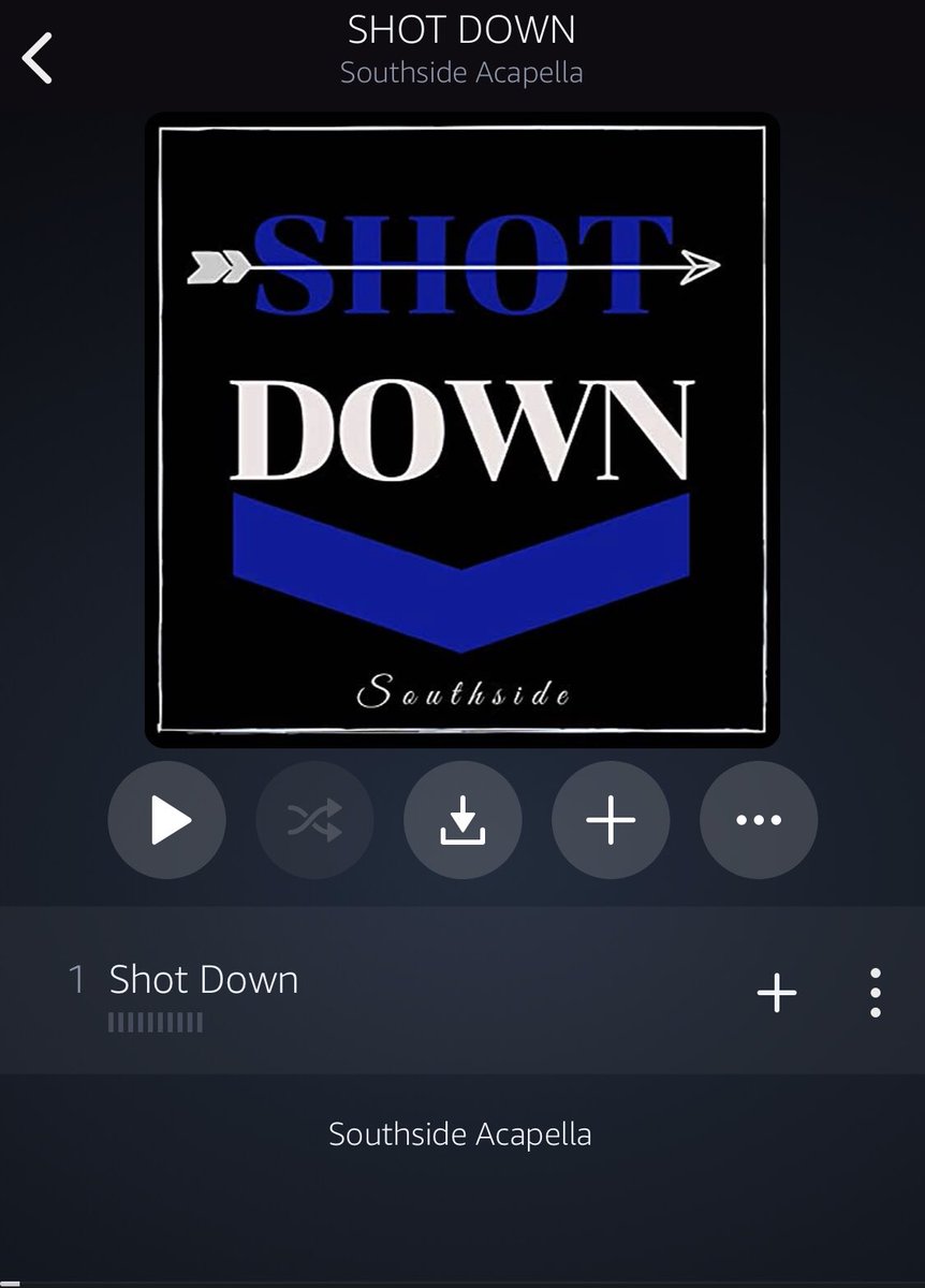 ColSnyder's tweet image. Amazing talent from Southside Acapella. Cover of @thegreatkhalid “Shot Down” Available now on Apple, Amazon &amp;amp; Spotify @CBSouthHS open.spotify.com/track/5m2UD6Y2…