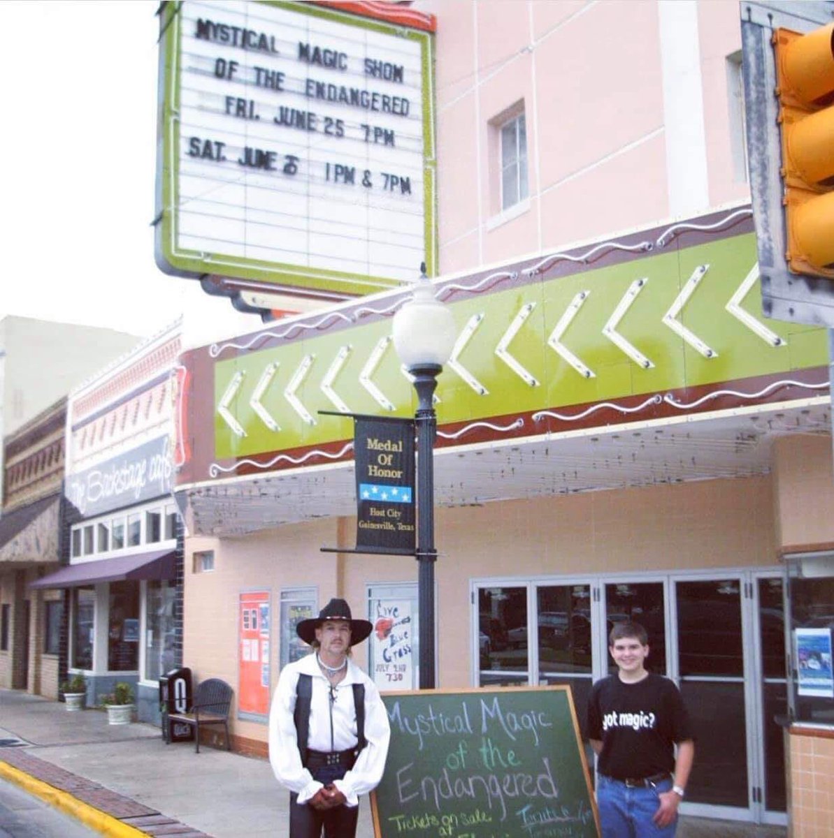 travisgblock's tweet photo. Gainesville, TX 2005/2006 ish #TigerKingNetflix https://t.co/Y35Hc7IcNh