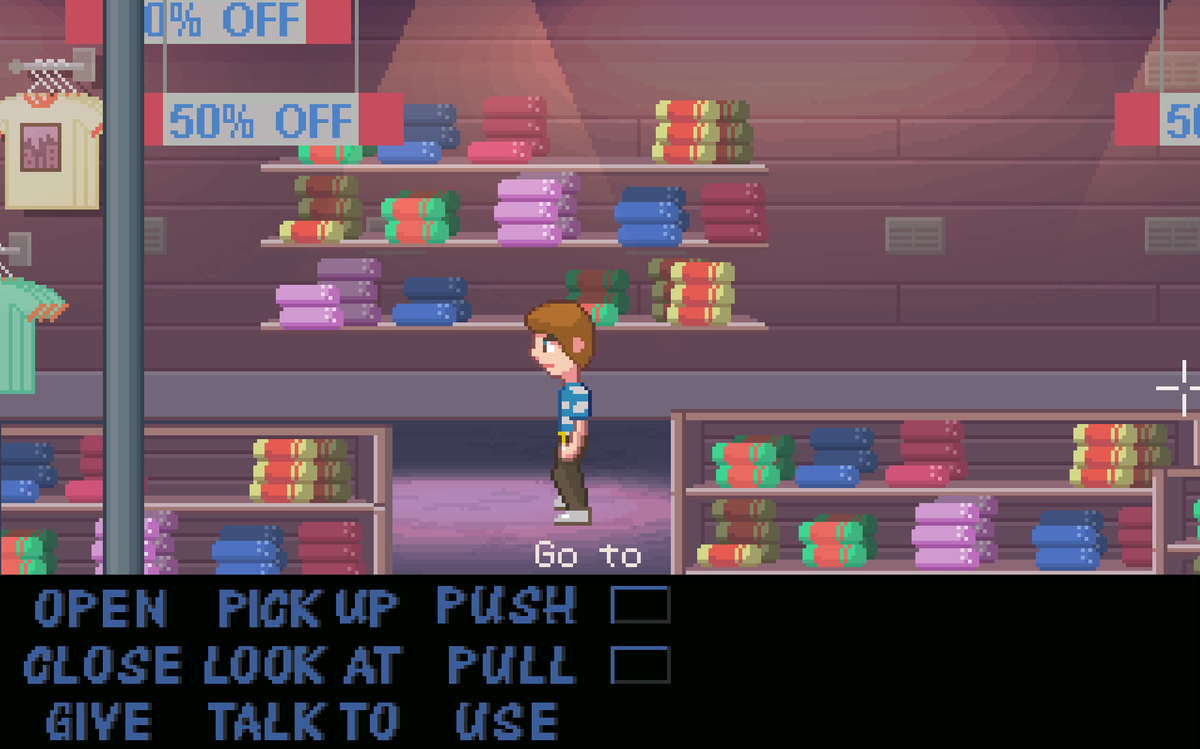 Hard_as_Cheese's tweet photo. #adventuregames #adventuregamer #adventuregame #indiedevhour #superinconveniencemart #pixel_dailies https://t.co/hLBgUzh0Wb