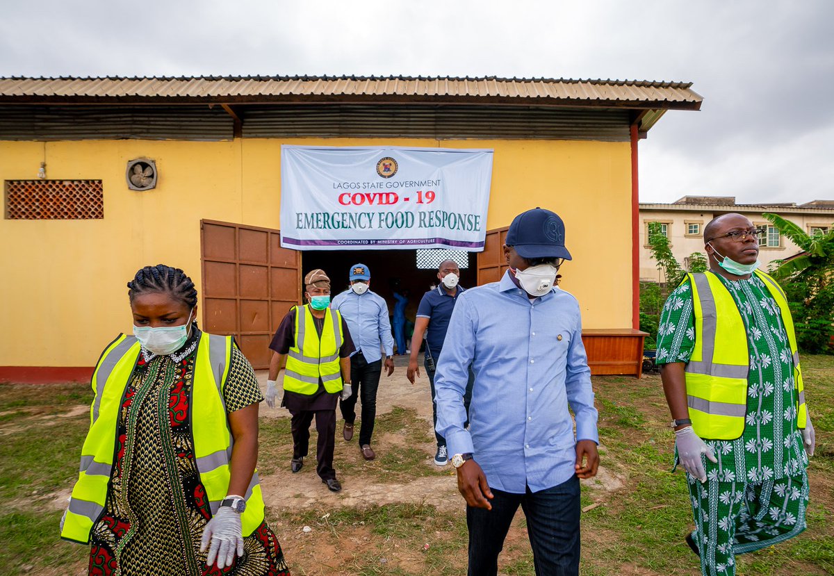 The stimulus package will contain bags of rice, beans, garri, bread, dry pepper, drinking water and vitamins. We want each ration to last for 14 days as we continue to evaluate the impact of #COVID19.

Please stay home with your loved ones. We want the best for you.