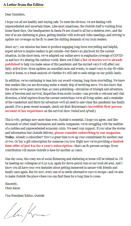 Outside Magazine tweet media