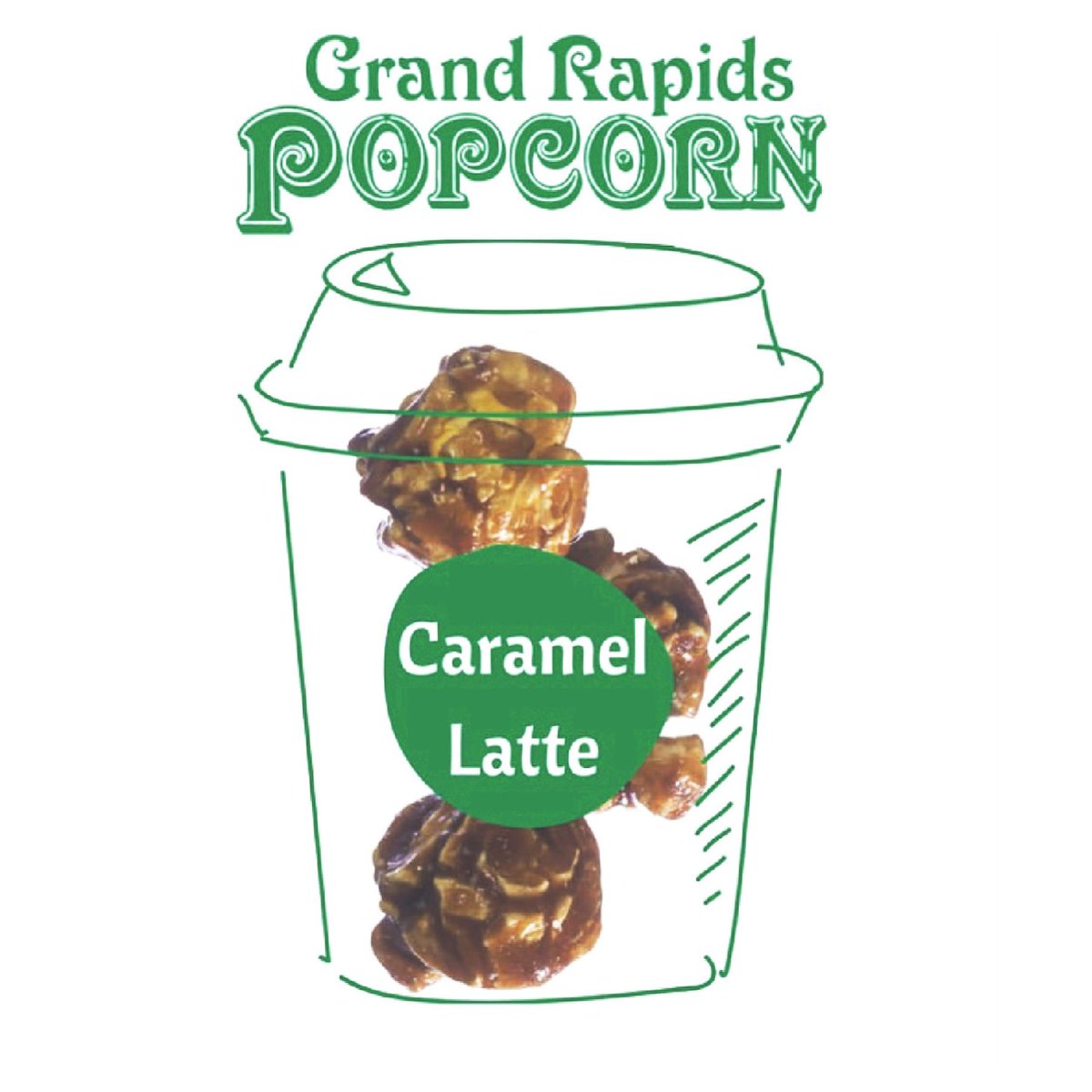 Add a Friday PICK UP  to your day with Caramel Latte Popcorn! now 20% off.