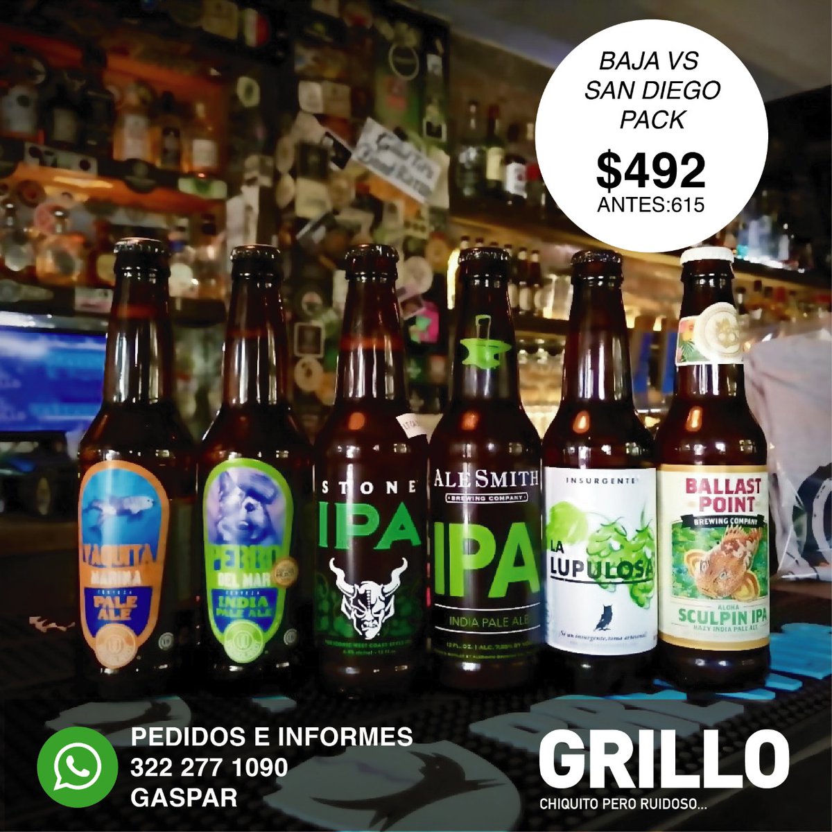 #Apoyolocal #Gdl Packs Pick up! o te lo llevamos a tu casa, informes con Gaspar 322 277 1090. Apoya a tu bar favorito tomando buena cheve 🙏, también podemos armar tu pack a medida! salud y mucho ruido! ✌🏻🍻.
 <a href="/goliveros/">GONZALO OLIVEROS</a> <a href="/tuenchapu/">Tú en Chapu</a>