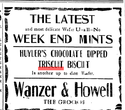 meepbobeep's tweet photo. chocolate-dipped triscuits
Ithaca, NY 1907

https://t.co/TkwcI4m5WU https://t.co/Lgmn0OZuQv