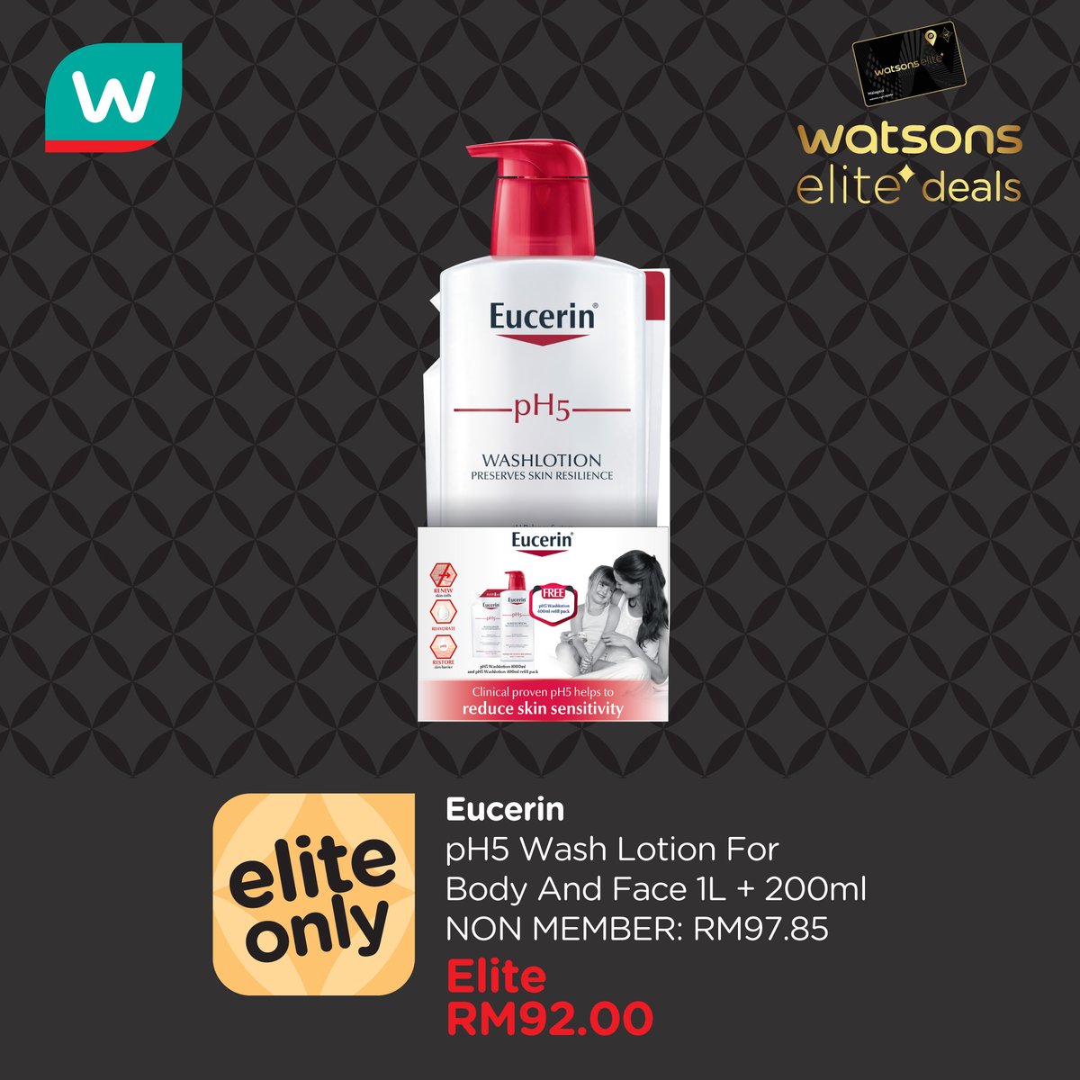 Watsons Malaysia on Twitter "[WATSONS ELITE EXCLUSIVE] StayHome