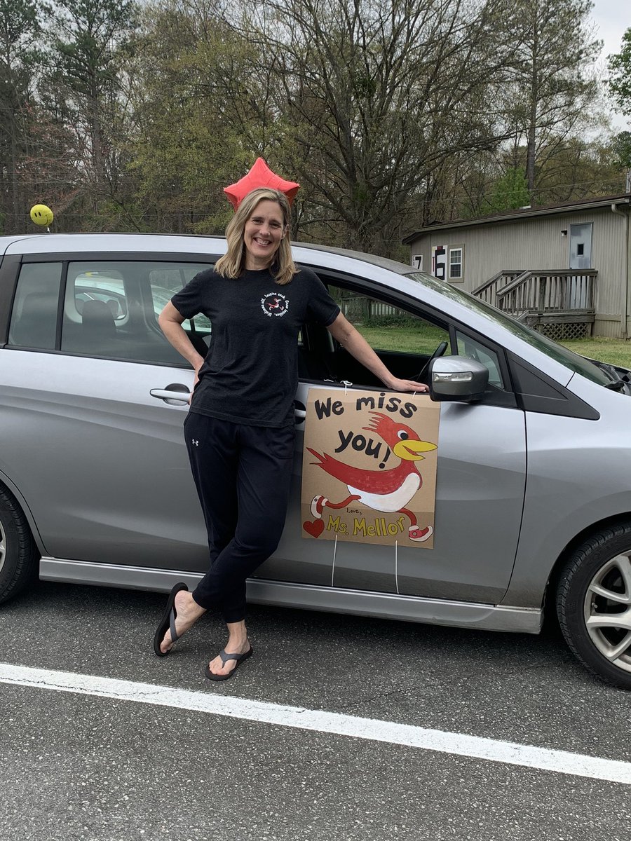 marnemeredith's tweet photo. @EphesusElem staff is excited to do a rolling parade starting at 1 to say hi and we miss you to our roadrunners (respecting physical distancing rules) @EphesusPTA https://t.co/qfD0hs2p8c