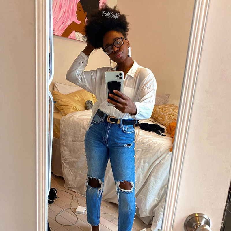 ThePuffCuff's tweet photo. Do we wear our #PuffCuffs everyday? Yes.
Are we just as obsessed with them as the first day we tried them?....Also yes. 💯

📸 @ frointhecity on Instagram https://t.co/Oyehe5Pe5Q