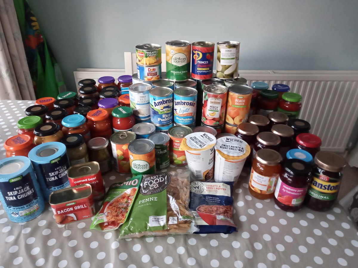 Another big delivery of important supplies to the local foodbank. Thank you everyone who contributed to the pile of products we were able to deliver. (With special thanks to Claire in Broxbourne.)
Keep safe one and all, we can do this, together with a little human kindness.