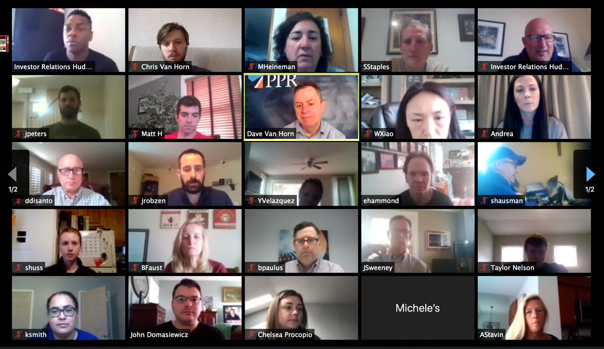 PPRCapitalMgmt's tweet photo. Just a regular Friday Meeting with the team at PPR! #socialdistancingbutstillworkinghard #excelbeyond https://t.co/Vqfv0OeM94