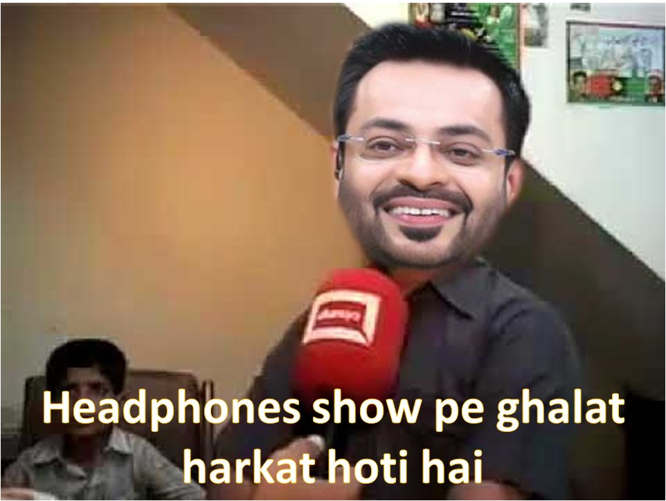 Ateeeb007's tweet photo. #Pakmemecommunity
#PakMemeCommunity
#waqarzaka
#headphonesshow https://t.co/HhhBVVsLi9