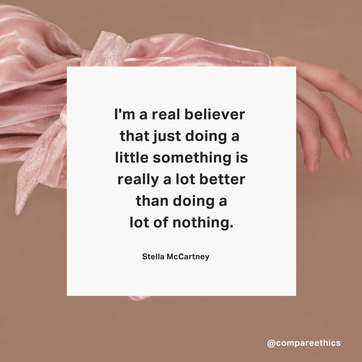 CompareEthics's tweet photo. Do a little, achieve a lot. #protestwithyourpurchases #fridayfeeling https://t.co/tYLKBEHKF0