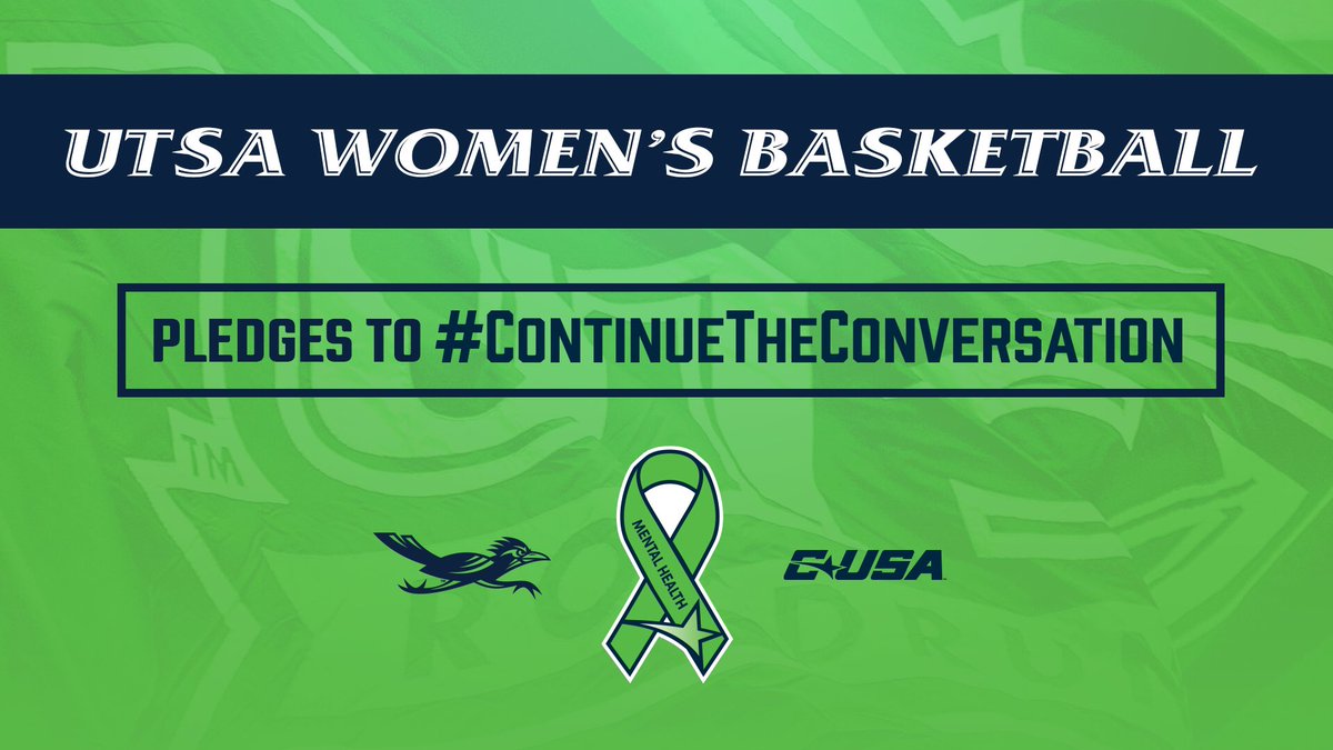 UTSAWBB's tweet photo. 💚 We Pledge to #ContinueTheConversation 

During these unprecedented times, change, fear and anxiety are real issues and you are never alone.

Our sports consultant, Dr. Michelle Holcomb, has some tips to help you. 

🔗 https://t.co/p0X2b1EGWD https://t.co/W7DcjfDIxl