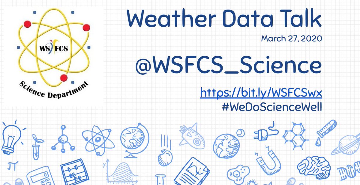 SciCoachOv's tweet photo. Today's video connects how the changing location of the #JetStream has increased our temperature today.  #WarmFront #WSFCSWeather #WSFCSLearnOn #Sci5E11 #Sci5E12 #Sci5E13
https://t.co/BHlMhpGbop https://t.co/VGeqf9PKFH