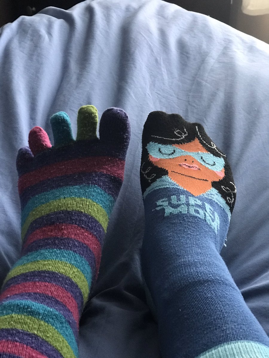 jessbearinger's tweet photo. @Mr_England52 @dpkwrdsb #wackysockday #downsyndromeday #toeskills @Mr_England52 @EmilyMavity @MsRuetz @MlleChaumont @dpkwrdsb https://t.co/6b799KWrwV