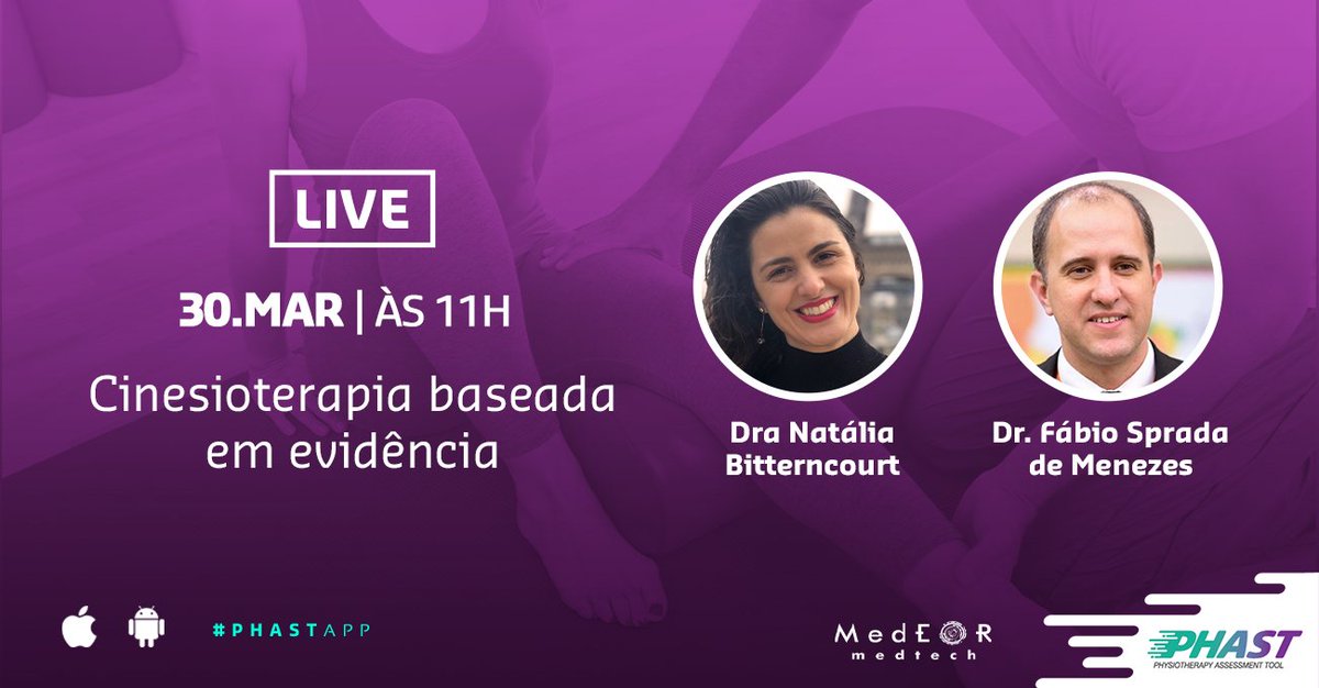 PhastApp's tweet photo. Olha aí o que acabamos de confirmar 😱👏 @nataliabittencourt_fisio e @fabiosm17 juntos na próxima segunda, às 11h, no Instagram do @phastapp!
#phast #fisioterapiaesportiva #fisioterapia #phastpremium #phastapp #fisioterapeutas #atletas #physiotherapy #esportes https://t.co/okMoWVd9Lf
