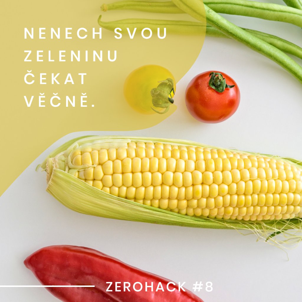 Neplýtvej zeleninou a nečekej, až ti odejde z ledničky! 🌽🍅 #Zerowaste