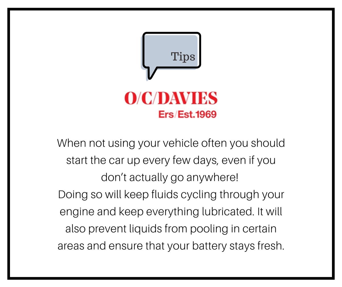 #lockdown car tips!
