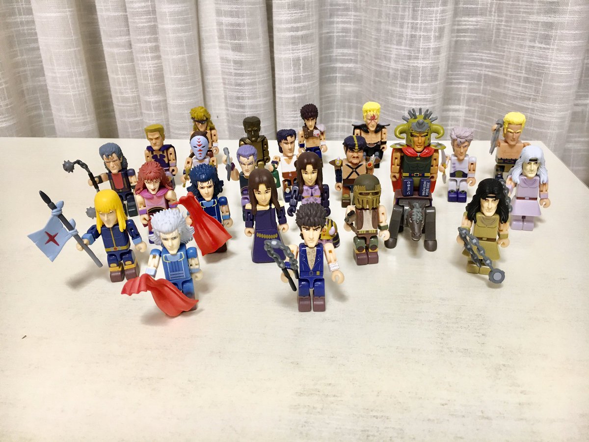 Kyosukez750rs Rare Hokuto Collection Tinibiz Joy Hokuto No Ken Vol 1 4 24 Figures All Not For Sale 北斗の拳 Fistofthenorthstar Hokutonoken T Co 6n34qbin8s