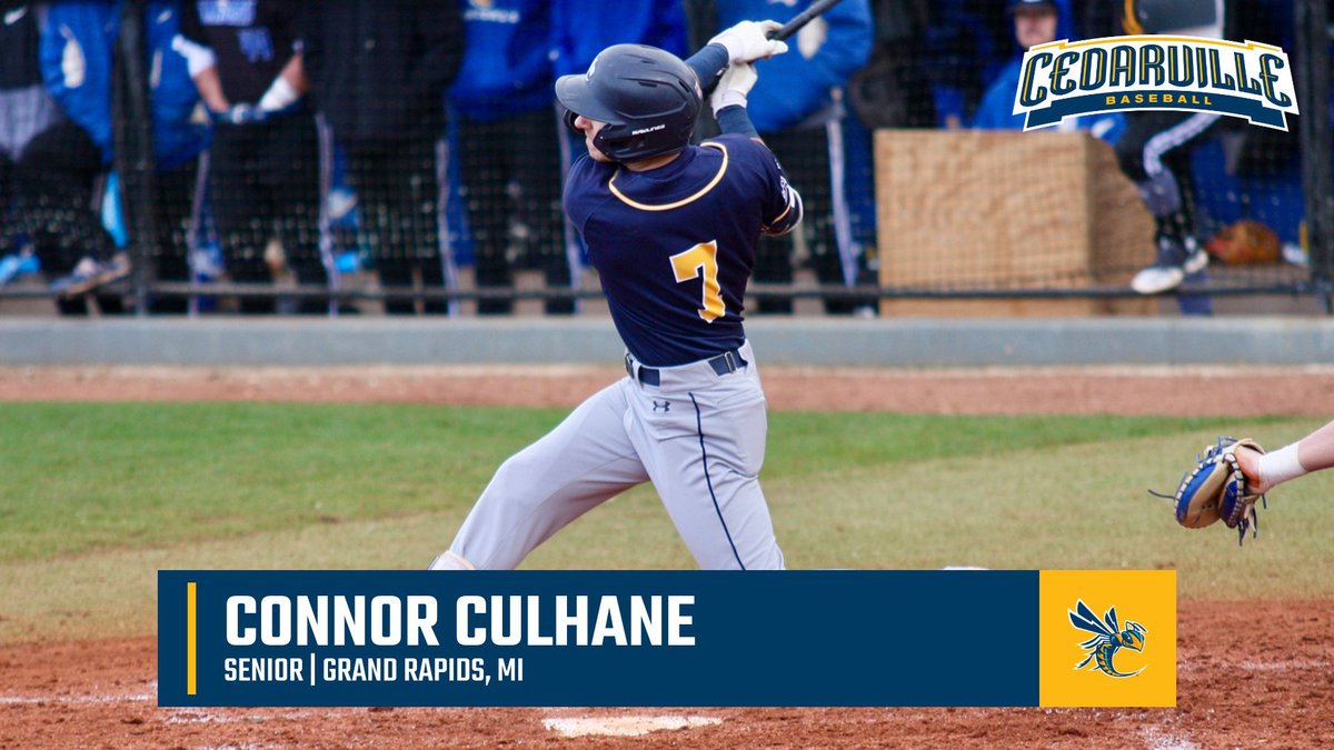 CUJackets's tweet photo. SPRING SPORT SENIOR SPOTLIGHT #9!
@CUJacketsBase Connor Culhane
Son of Bill and Connie Culhane
Business Management major
3-year athlete
Career marks: 90 G / 62 H / 32 R / 34 RBI / 
(Made 4 relief appearances in the 
2020 spring season with a 2.25 ERA!)
#Thankful https://t.co/fMx8PBFSQi