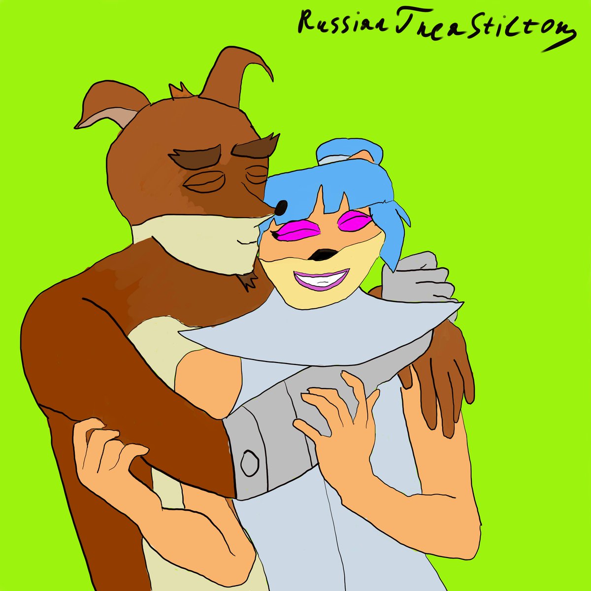 RussianThea's tweet photo. I'm sorry that I did not post anything here for a long time, I was too busy.
And by the way, i ship Megumi and Crunch
#CTRNitroFueled #CrashTeamRacing #Megumin #crunch_bandicoot 
#megumi_bandicoot #crash_bandicoot https://t.co/SANXK1xHkn