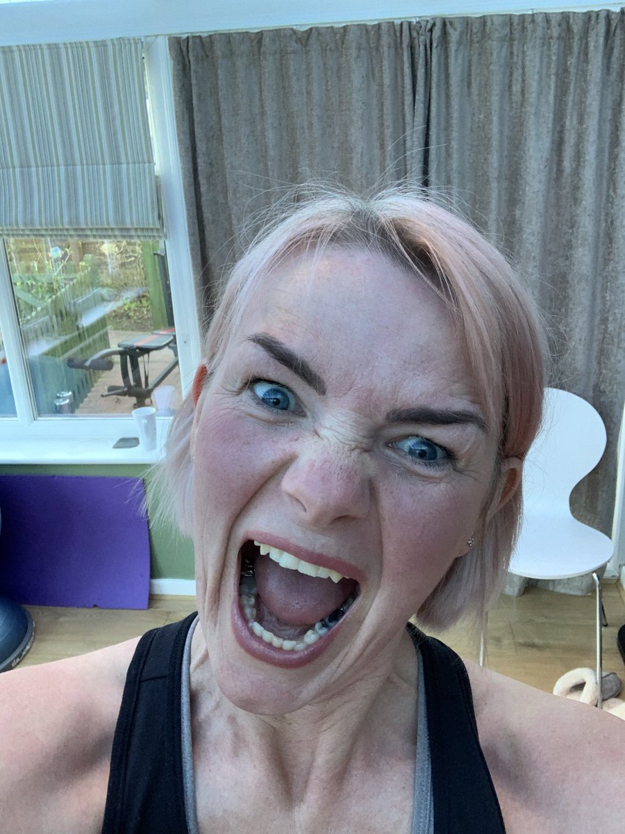 bean57jo's tweet photo. Sweaty selfie from today’s 5pm live! Jo Pilates health and fitness studio 👊 https://t.co/SHM31PhaYS