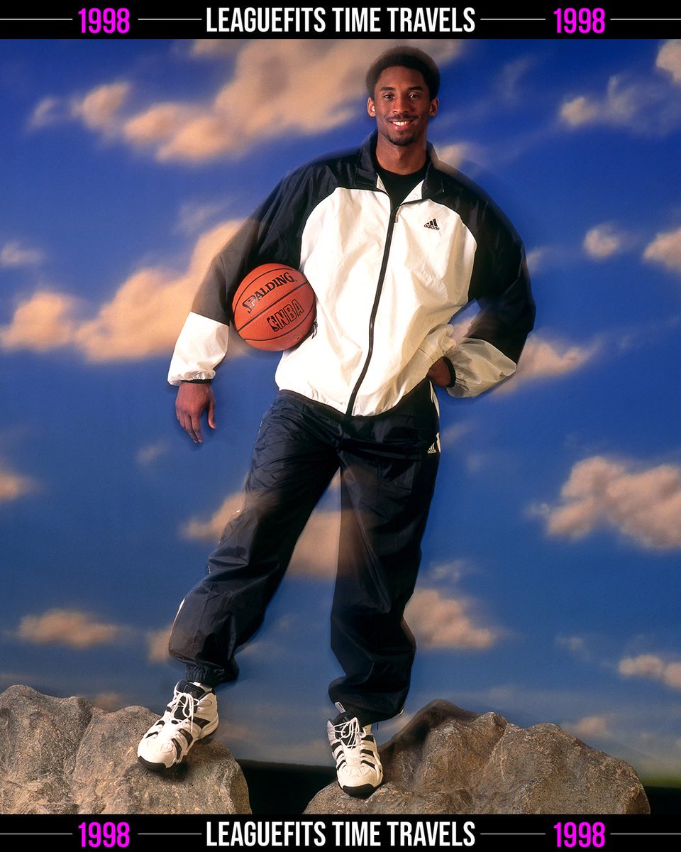 TIME TRAVELS ('98): before he became the mamba, he earned his striples.