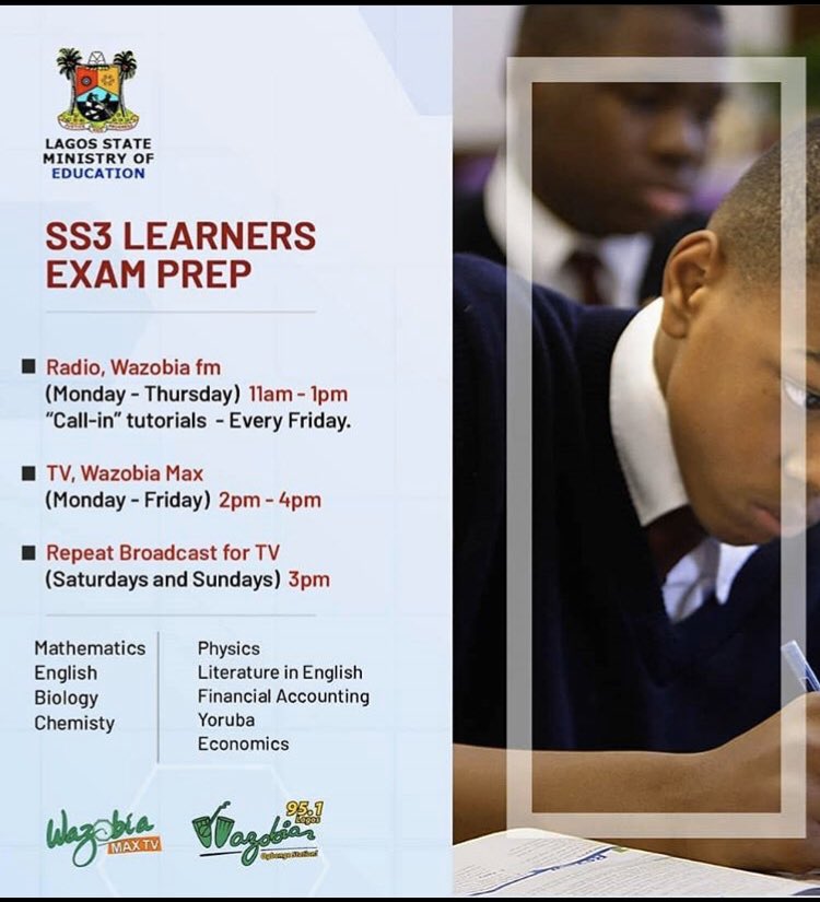 kofoshotit's tweet photo. Daily Lesson Program for SS3 Students.
•
•
@Barigalcdaa @followlasg 
•
#barigatv #barigalcda #bariganews https://t.co/p4LVXIo0xF