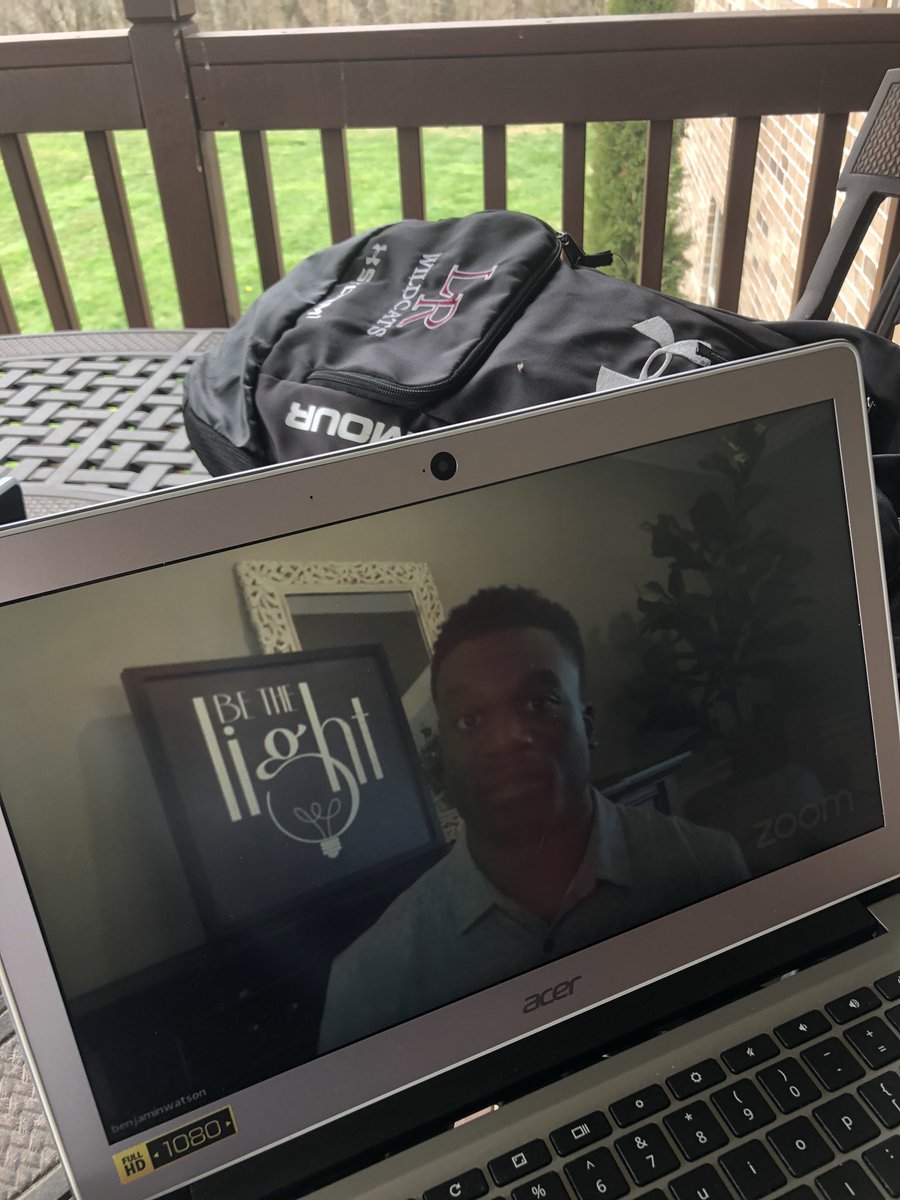 TJ_McKenzie's tweet photo. Taking a timeout this afternoon to Huddle Up! @GSA_FCA
@LRHSWildcats #VirtualFCA https://t.co/HFF2R3AjFa
