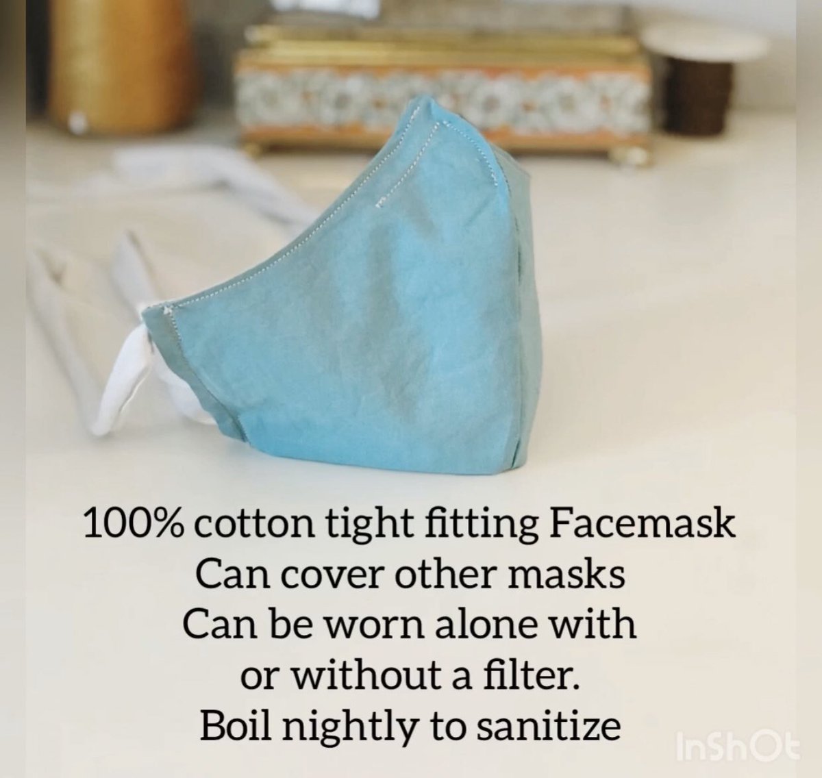 HighFromPiper's tweet image. Makeing free cloth face masks for those in need or pay what you can for those that want to support! Visit FigsandGinger.com for more info💞