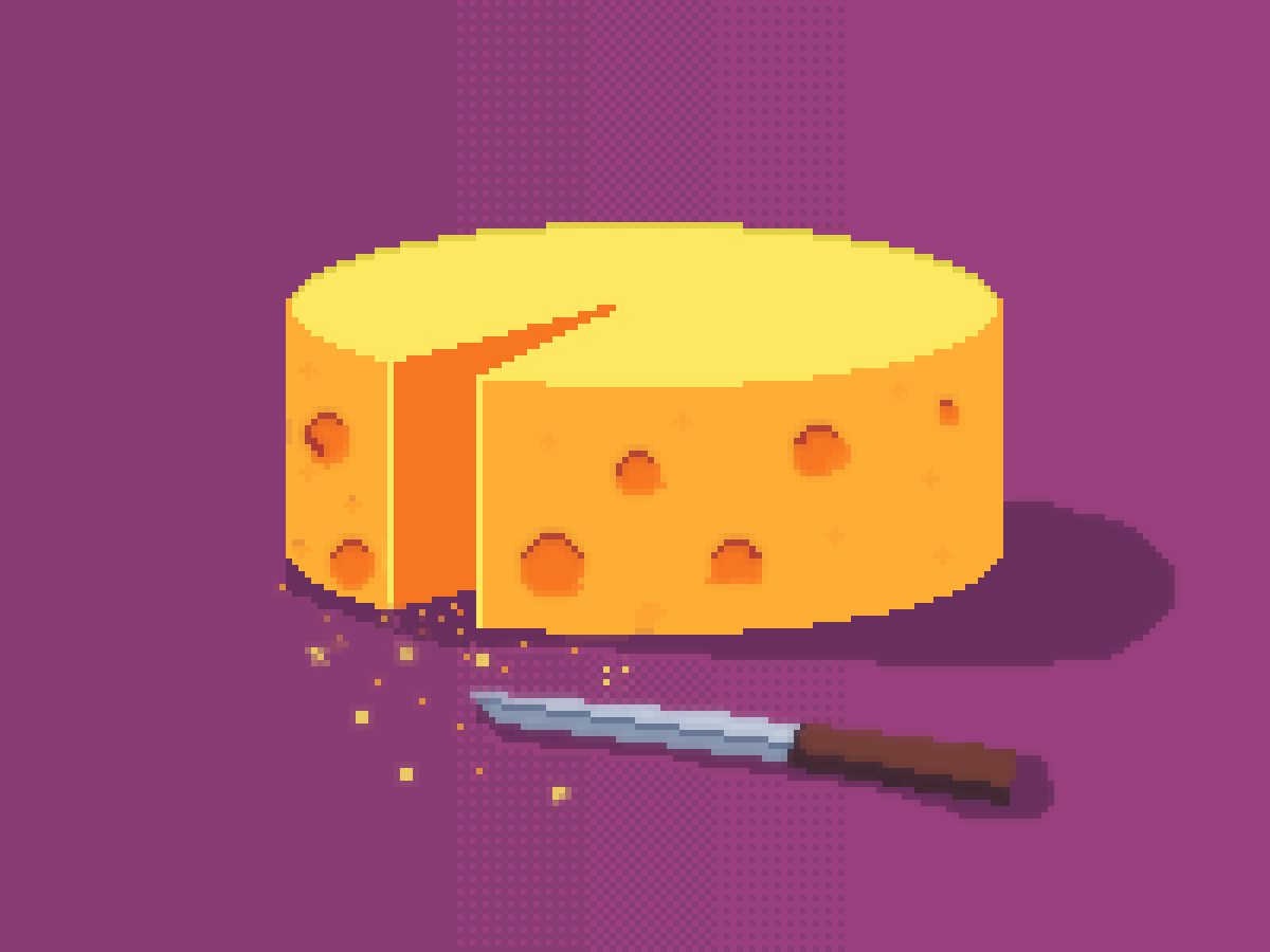 cheese. #pixel_dailies. #cheese. #pixel. #pixelart. pic.twitter.com/TaW07nY...