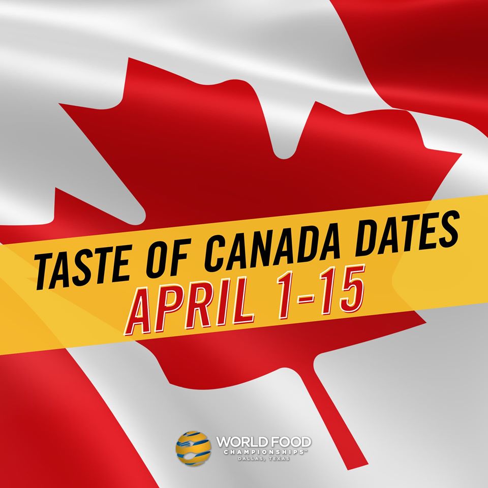 WFC's #TasteOfCanada2020 online recipe contest opens in just a few short days!

About time, eh?

Here is everything you need to know to prepare ...
worldfoodchampionships.com/news/1022/how-…