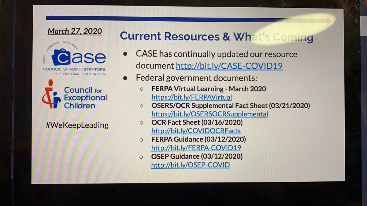 MsFinkel96's tweet image. Thank you @casecec for providing guidance for admin in SPED during this challenging time. We are here to support our students and staff! #wekeepleading #engaged64