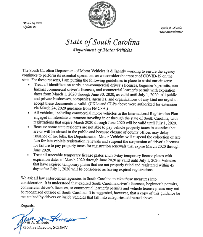 sc drivers license not accepted sc drivers license not accepted