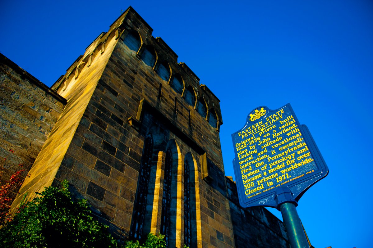 easternstate's tweet photo. Due to continuing public health concerns related to #COVID19, Eastern State will remain temporarily closed until further notice. 

In the meantime, we're moving some of our programs online and developing new ways to connect with you here on Twitter. Stay tuned! #ClosedInPHL https://t.co/OfMgANslgs