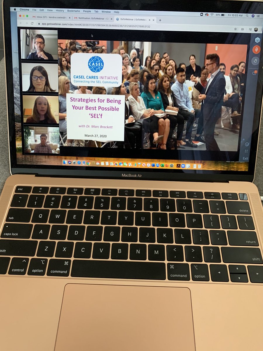 DrKendraCoates's tweet photo. Online with @caselorg for #caselcaresinitiative. Great way to connect with others and celebrate first ever international #SELday.
#SELathome #SELforall #SELforme #SELinternationalday https://t.co/eONlveS38D